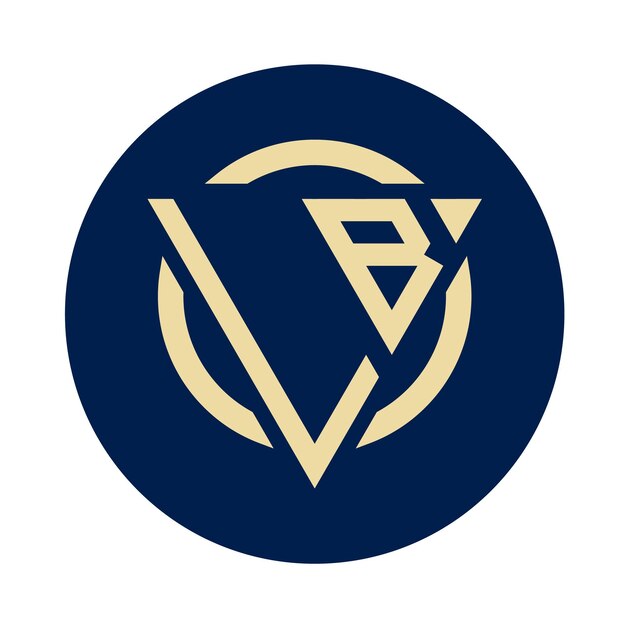 Vector lb moderne initiële monogram logo ontwerp vector. het zal geschikt zijn voor welke bedrijfs- of merknaam met de initiaal begint.