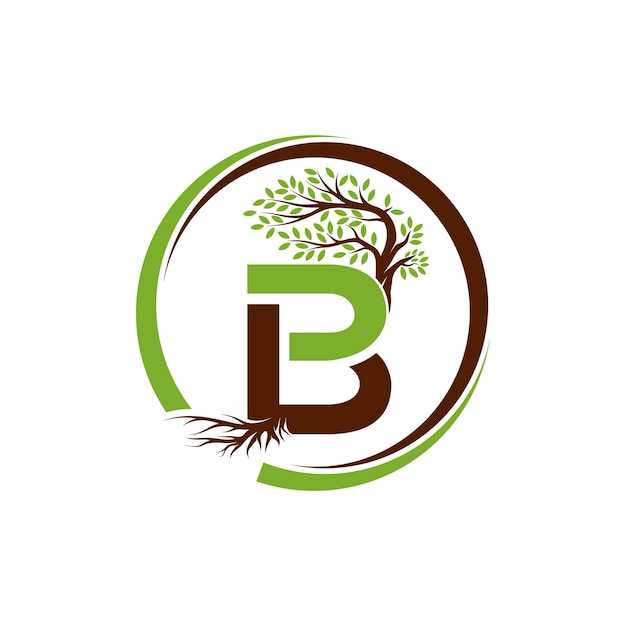 LB plant logo design