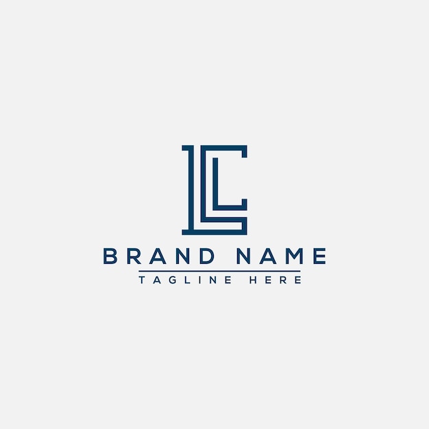 Vector lc logo ontwerpsjabloon vector grafische branding element