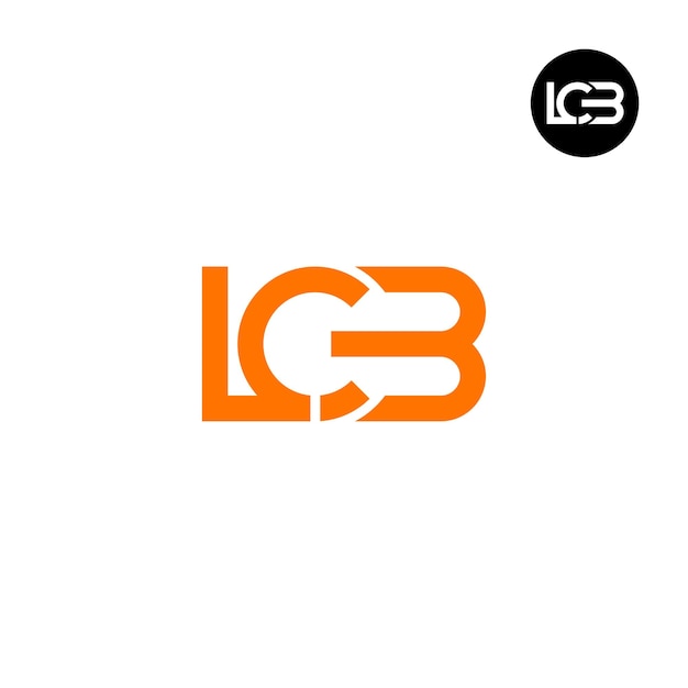 LCB Logo Letter Monogram Design