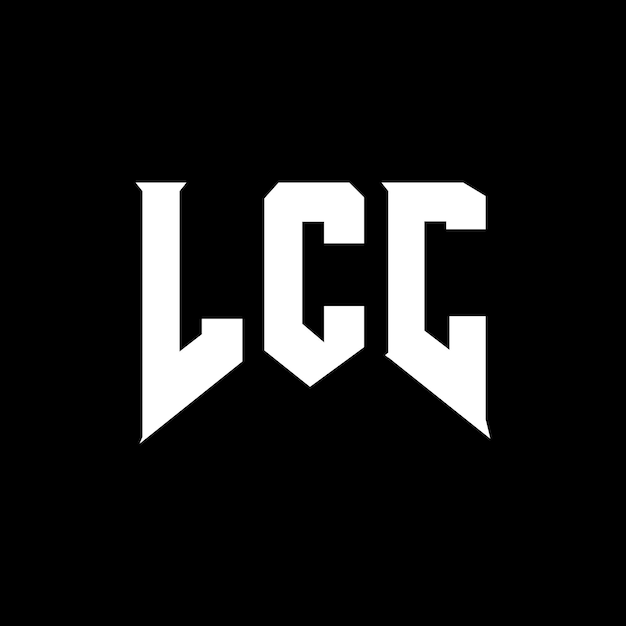 Дизайн логотипа LCC для технологической компании LCC дизайн логотипа черно-белый цветная комбинация LCC логотип LCC вектор LCC дизайн LCC икона LCC алфавит LCC типография логотип дизайн
