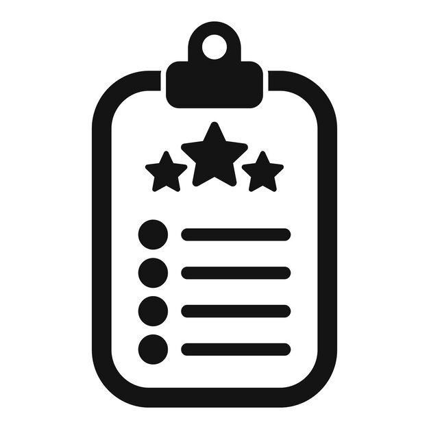 Leader clipboard icoon eenvoudige vector Successtrategie