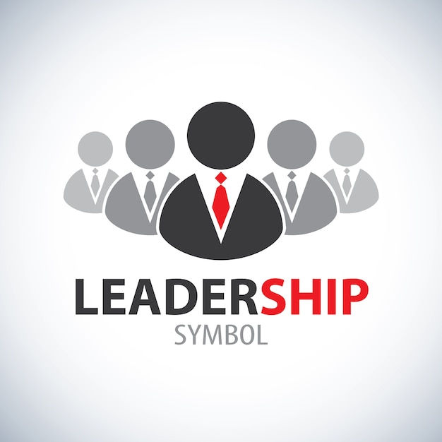 Icona simbolo di leadership