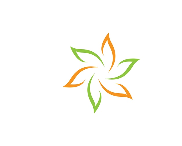 Leaf ecology nature Logo Template