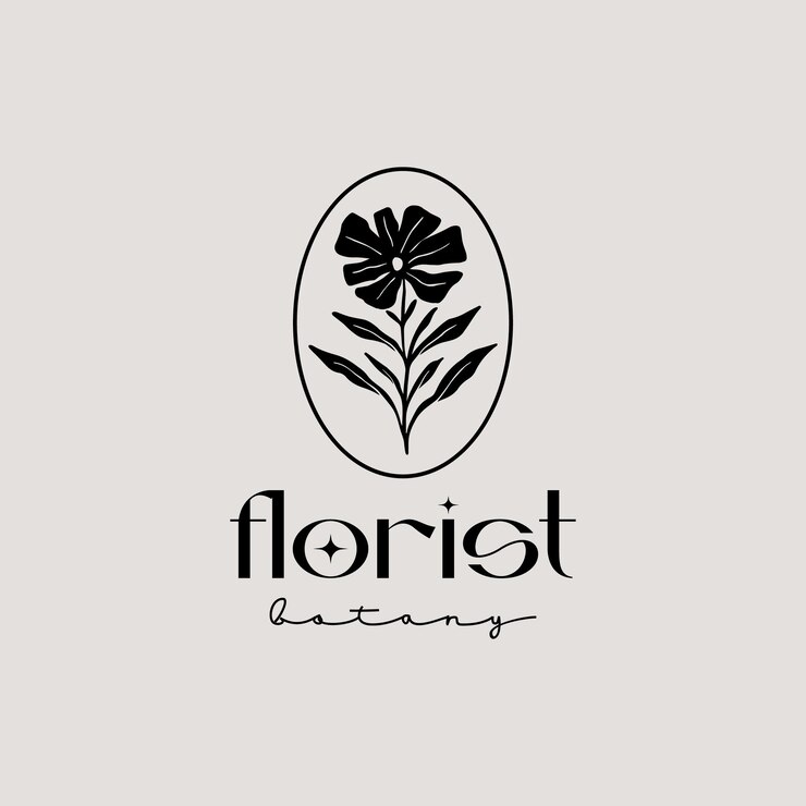 Leaf Flower Plant Logo Template Universeel creatief premium symbool Vector illustratie Creatief Minimal design template Symbool voor Corporate Business Identity