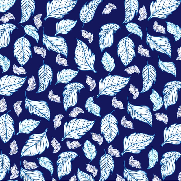 leaf in garden pattern 