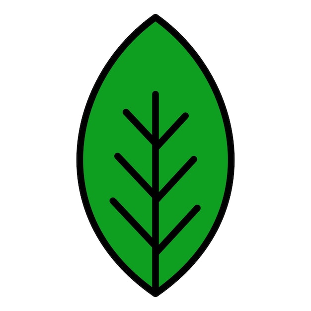 Leaf icon design illustration design