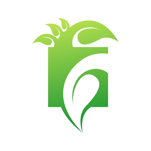 Leaf icon logo design