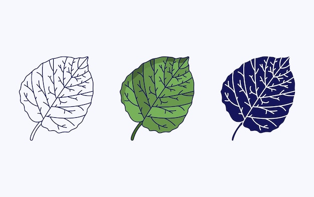 Leaf icon vector design illustration