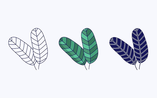 Leaf icon vector design illustration