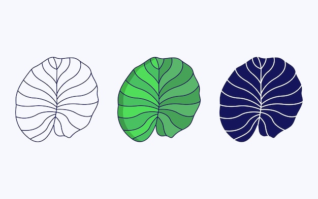 Leaf icon vector design illustration