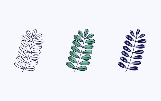 Leaf icon vector design illustration