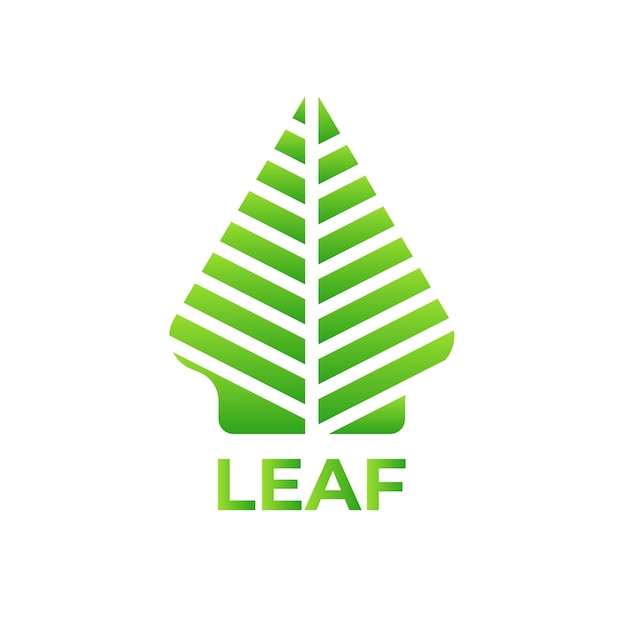 Логотип leaf для организатора или клуба