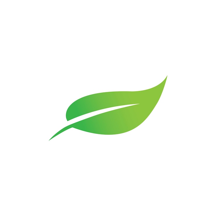 Vector leaf logo