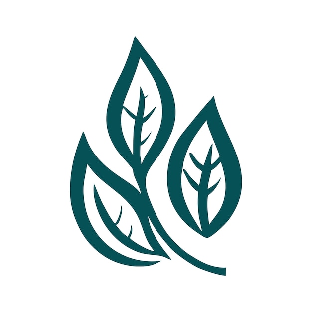 Leaf monogram logo1