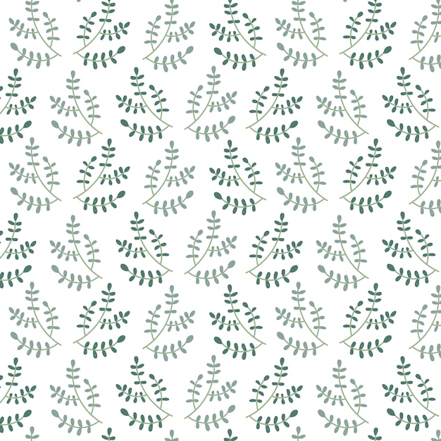 Vector leaf pattern design