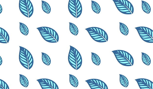 Leaf pattern garden background gradient