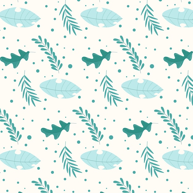 leaf pattern seamless