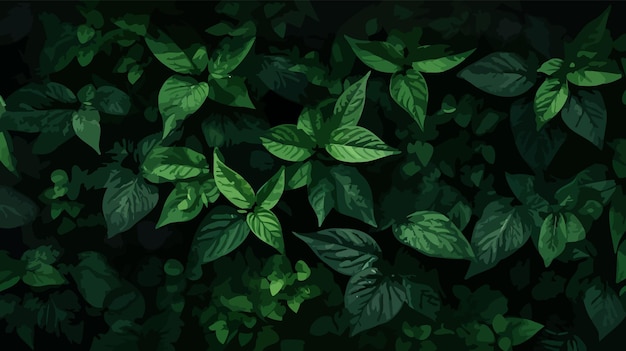 Vector leaf vector background