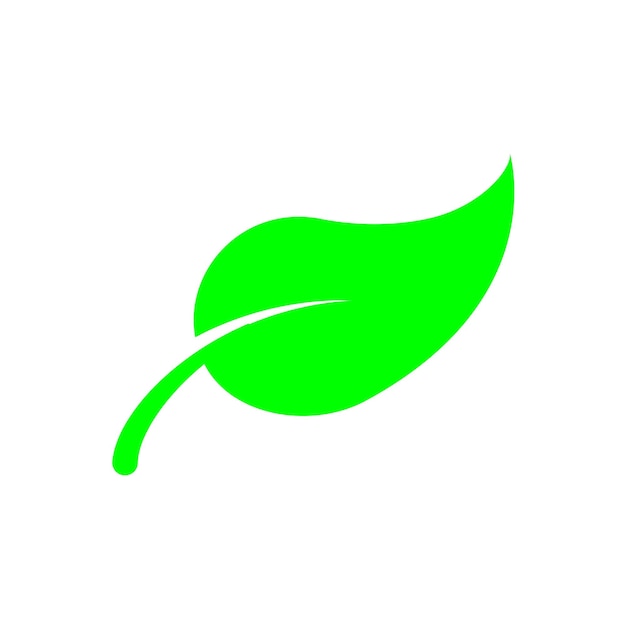 Vector leaf vector icon