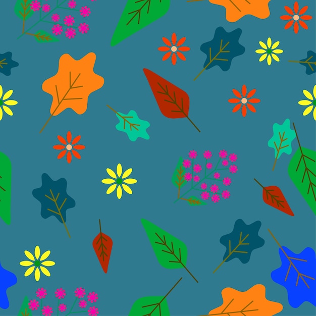 Leafs and flower