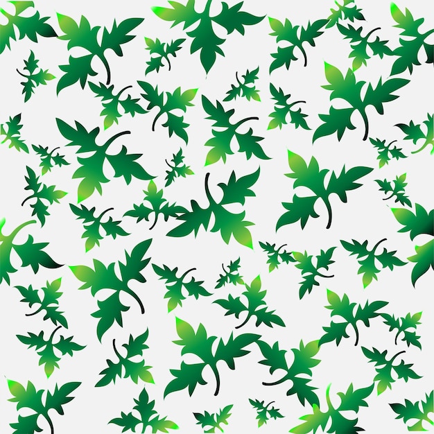 leafs seamless patterns background