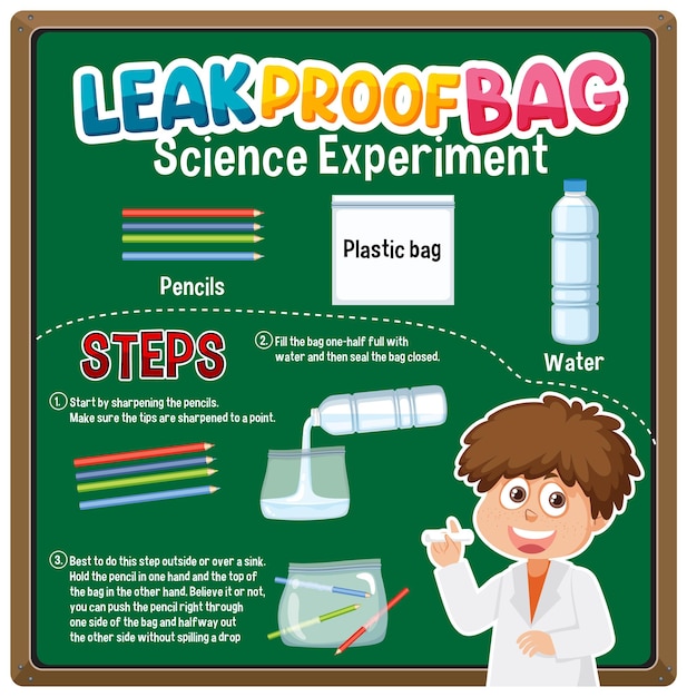 Leak Proof Bag Science Experiment