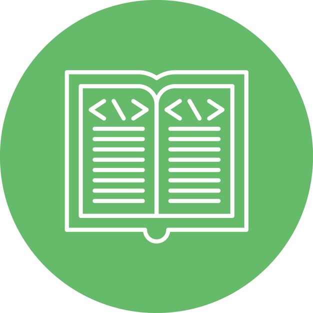 Икона векторного изображения Learn To Code может быть использована для No Code