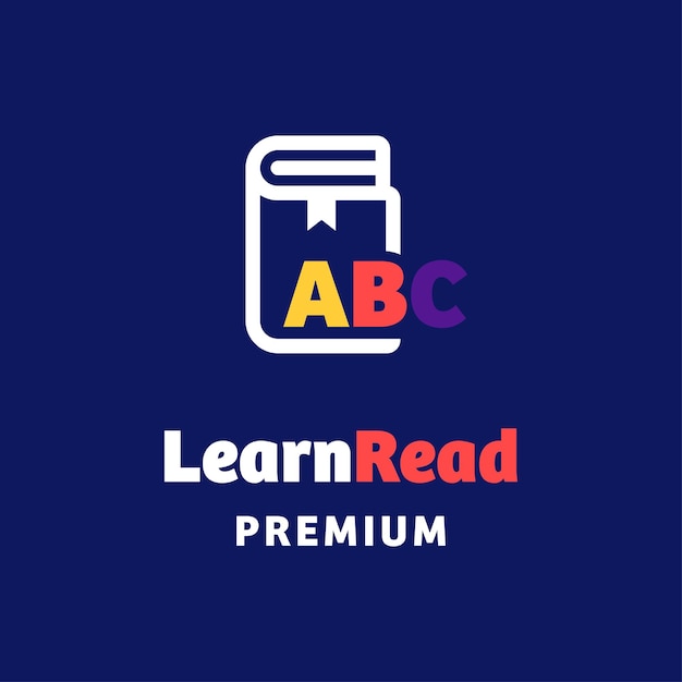 Vector learn read logo