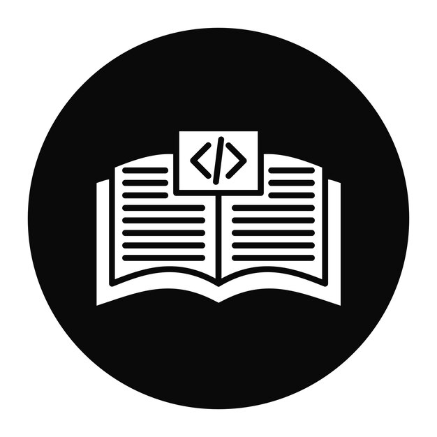 Learn To Code vector icon Kan worden gebruikt voor No Code iconset