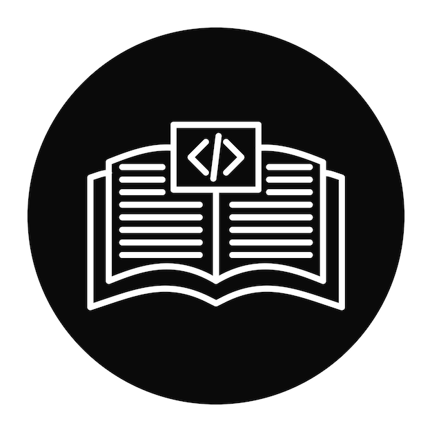 Learn To Code vector icon Kan worden gebruikt voor No Code iconset