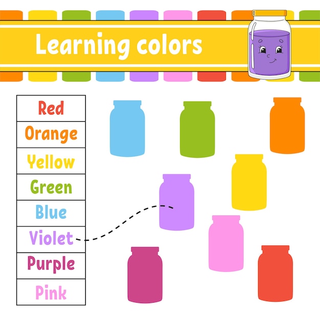 Learning colors for kids