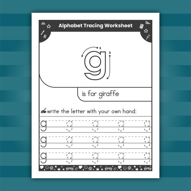 Learning materials preschool worksheets - lowercase