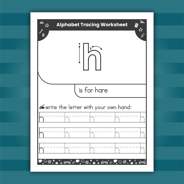 Learning materials preschool worksheets - lowercase