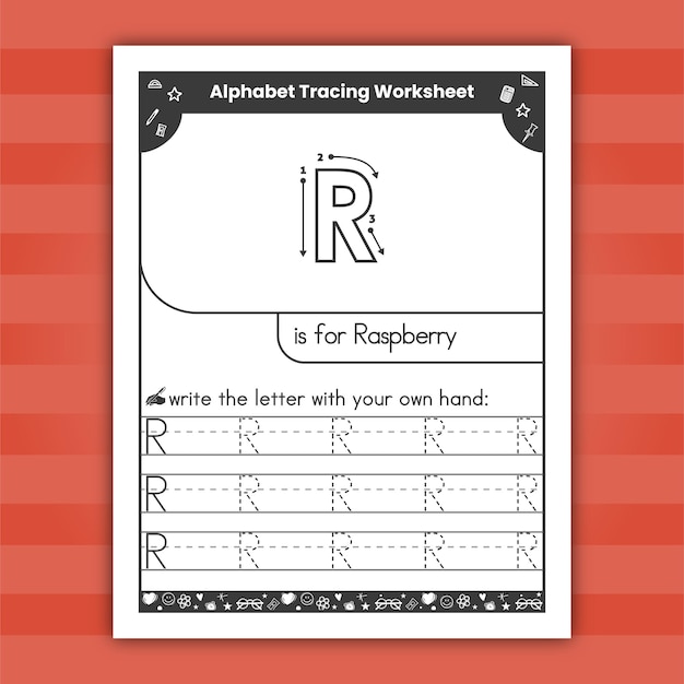 Learning materials preschool worksheets - uppercase