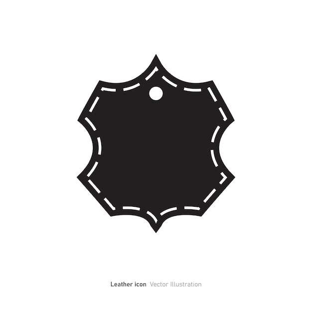 Leather icon design vector illustratie