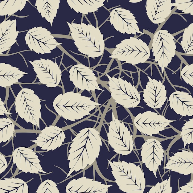 나뭇잎과 가지의 완벽 한 패턴