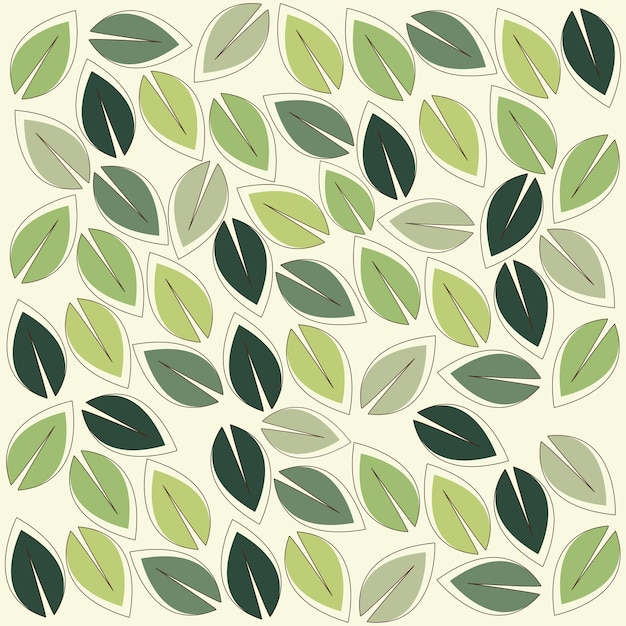 Leaves background design.