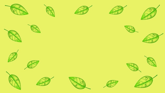 Leaves background