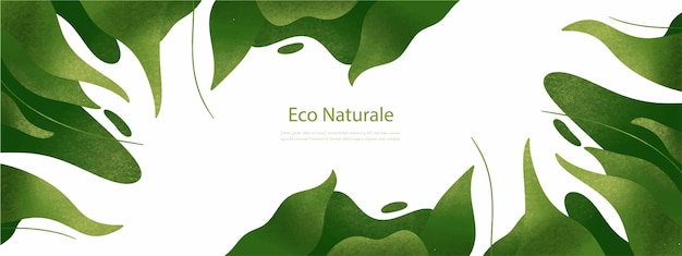 Вектор дизайна листьев для экологии