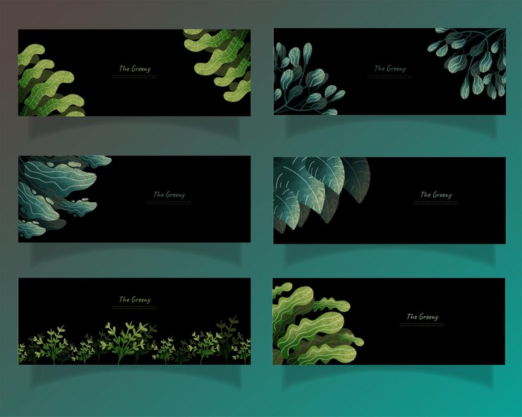 Vector leaves bakground design vector for ecology
