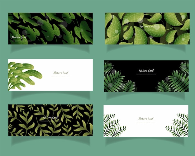 Вектор Вектор дизайна листьев для экологии