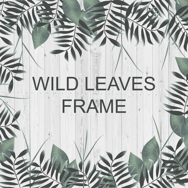 Leaves Frame