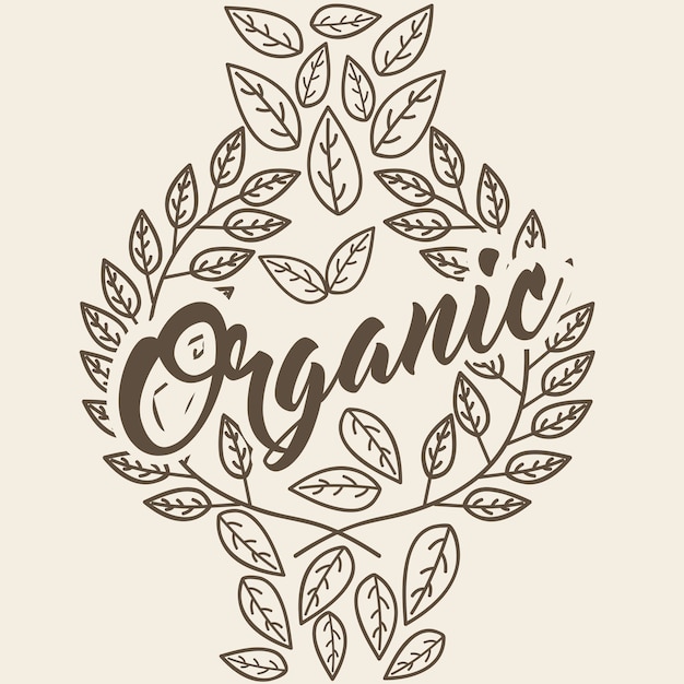 Leaves organic icon