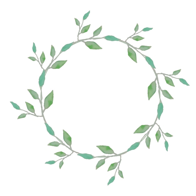 Vector leaves ornament