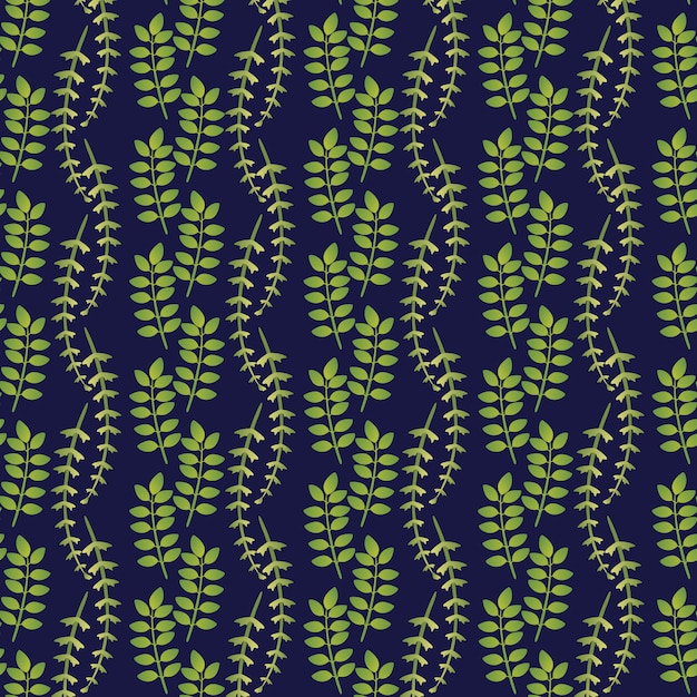 잎 원활한 패턴