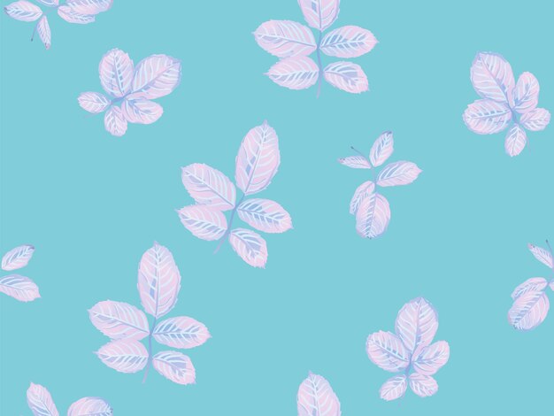 Leaves Seamless Pattern