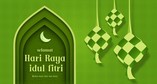 Lebaran idul fitri banner 2