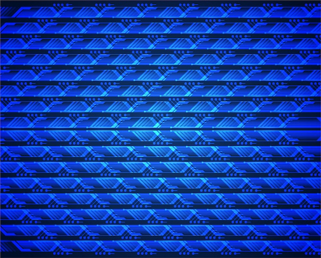 Schermo a led blu per presentazioni cinematografiche.