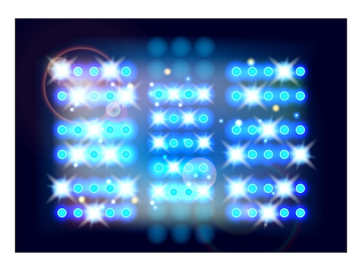 Vector led monitor back